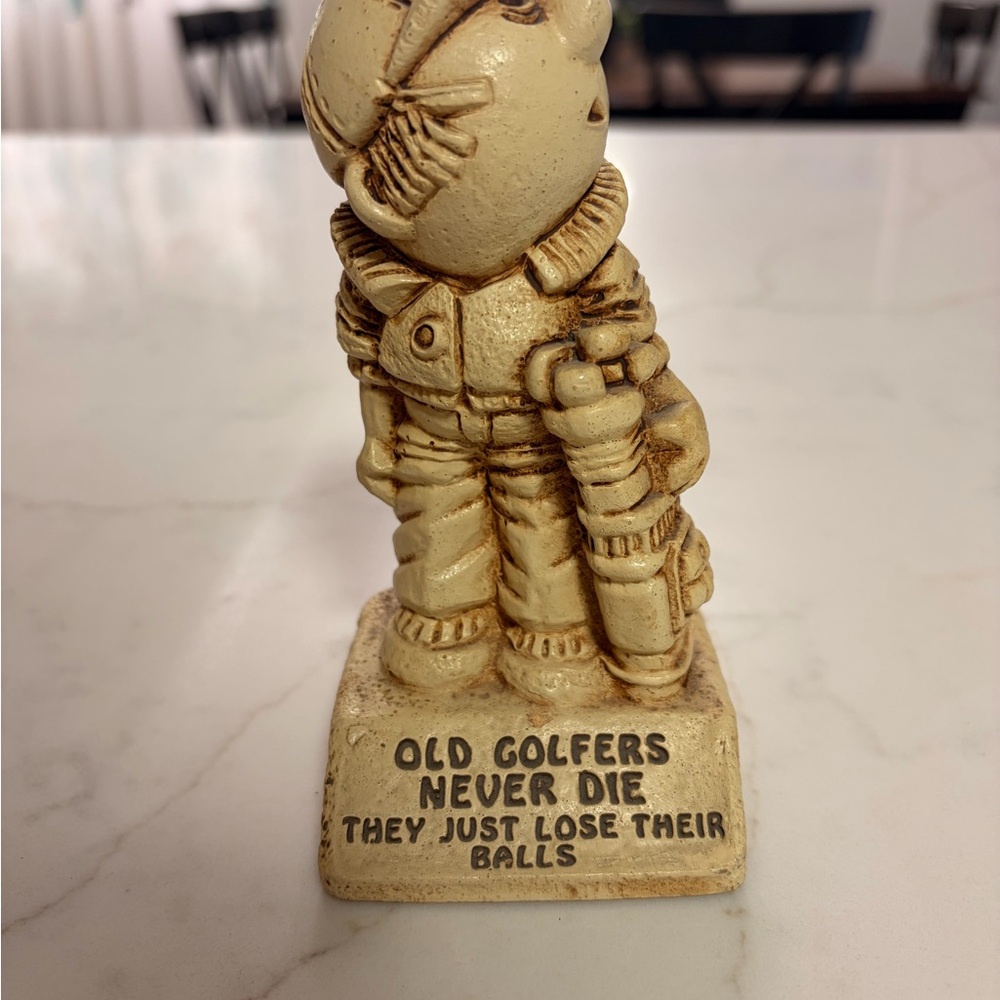 Vintage Golfer Figurine